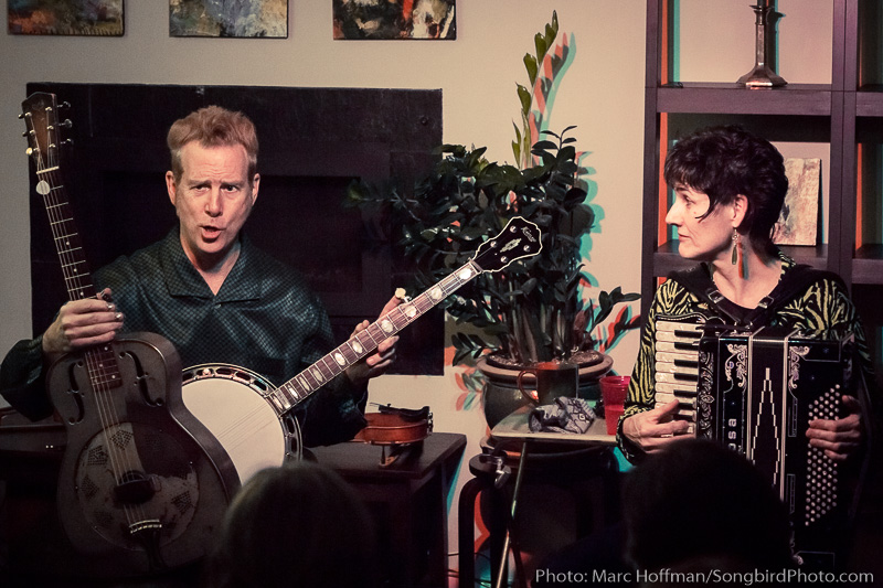 Miles and Karina played the Duvall House Concerts Series on Saturday, January 27, 2018