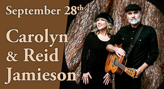 Carolyn and Reid Jamieson perform at Duvall House Concerts September 28, 2019.